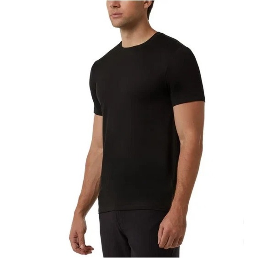 32 Degree's Cool Men's Short Sleeve Crew Neck Shirts 3pk, Black, Size: Medium